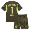 Maillot de Gardien Borussia Dortmund Kobel 1 Extérieur 2024-25 Pour Enfant